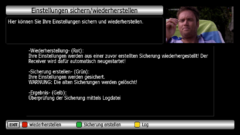 source:/wiki/Wiki-Pictures/DE/system_Settings_Backup_Restore.jpg source:/wiki/Wiki-Pictures/DE/system_Settings_Backup_Restore.jpg